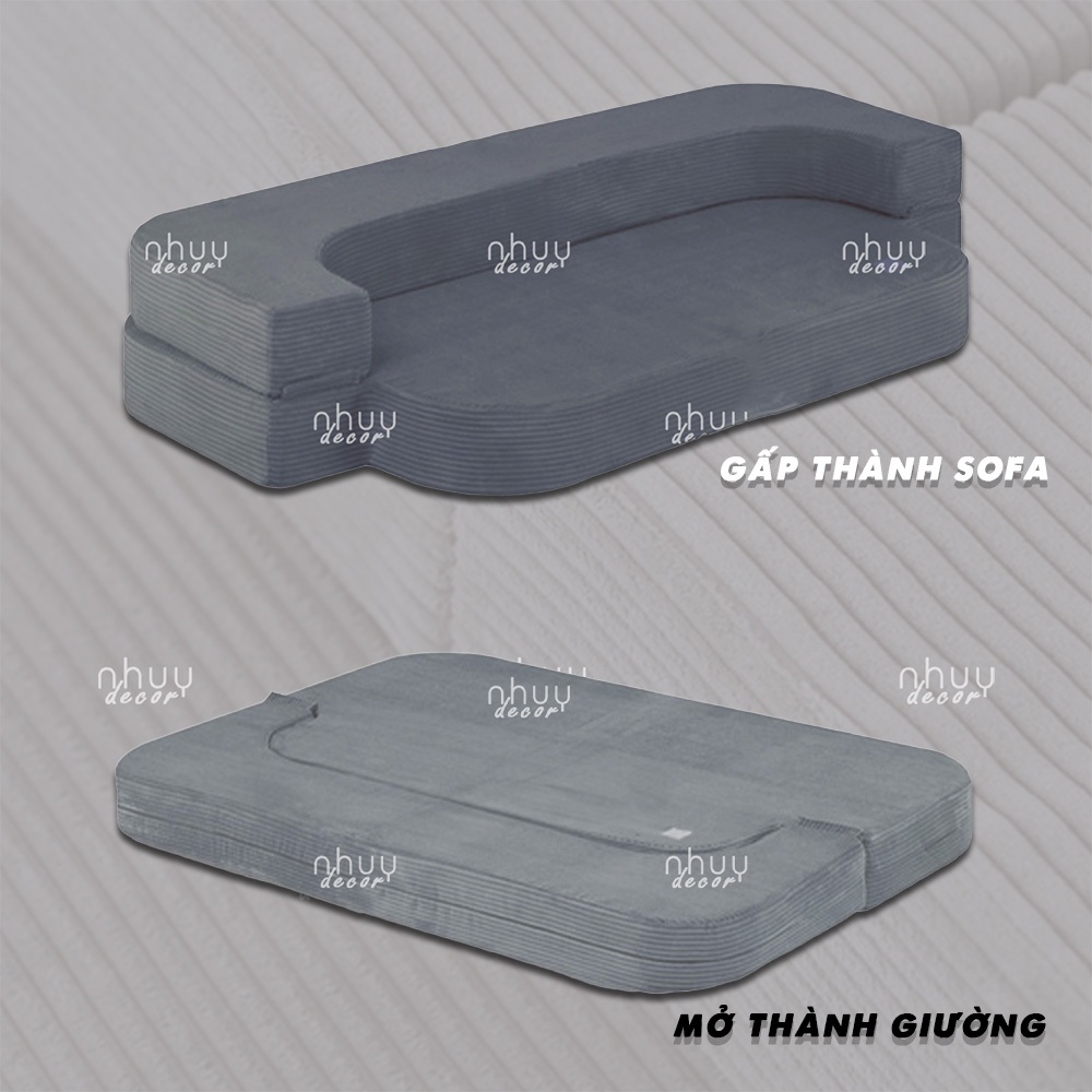 Sofa giường gấp đa dạng màu sắc Như Ý Decor  Mềm mại, êm ái, tiết kiệm không gian