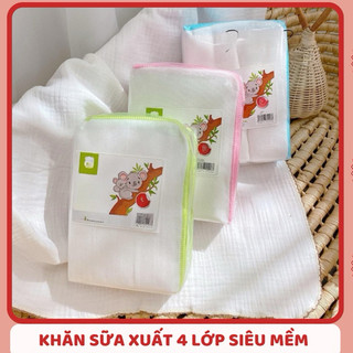 BỊCH 10 KHĂN SỮA 4 LỚP XUẤT NHẬT