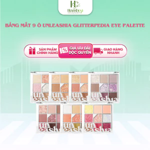 Bảng phấn mắt 9 màu UNLEASHIA Glitter Eye Palette