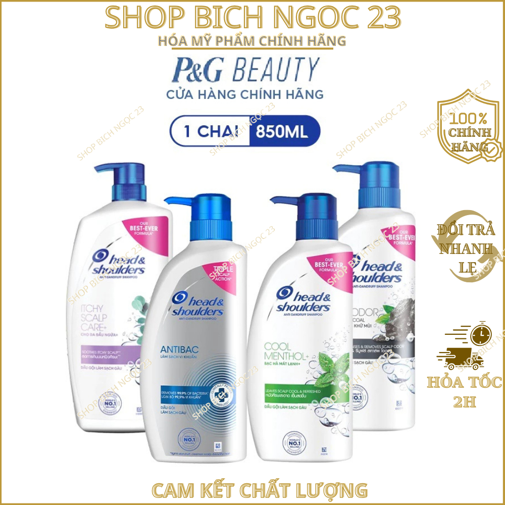 Dầu Gội Head&Shoulders chai 850ml