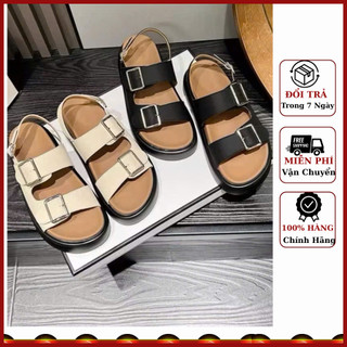 Dép sandal nữ quai hậu khóa cài Linhl Shop, dép đế bệt chất liệu cao cấp Hot trend mã 73