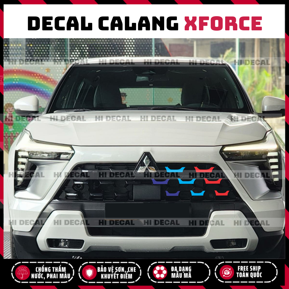Tem dán Calang Xforce, decal calang Xforce tạo điểm nhấn, bảo vệ calang