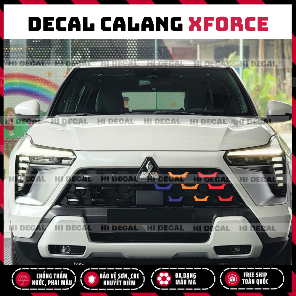 Tem dán Calang Xforce, decal calang Xforce tạo điểm nhấn, bảo vệ calang