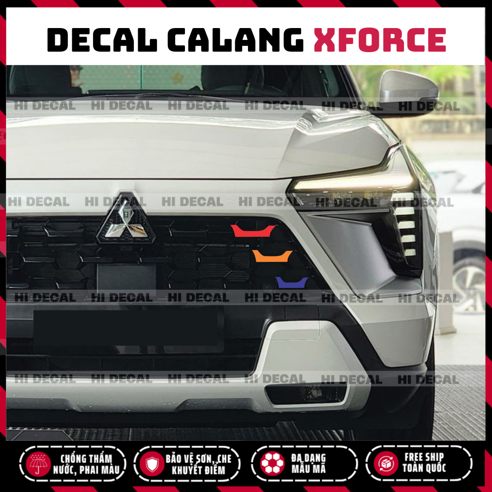 Tem dán Calang Xforce, decal calang Xforce tạo điểm nhấn, bảo vệ calang