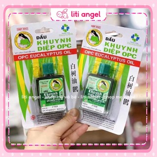 Dầu Khuynh Diệp OPC nhãn hiệu Mẹ Bồng Con - Chai 15ml, 25ml cho bé