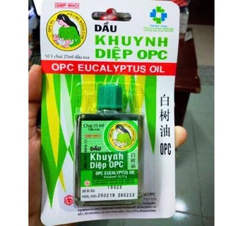 Dầu Khuynh Diệp OPC nhãn hiệu Mẹ Bồng Con - Chai 15ml, 25ml cho bé
