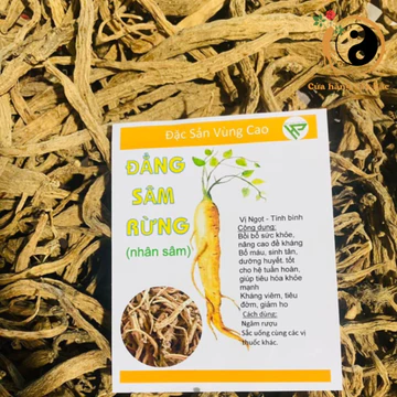Đẳng sâm khô rừng Tây Bắc ngâm rượu (200g, 500g, 1kg) từ củ đẳng sâm tươi giúp bồi bổ sức khoẻ cơ thể, bổ máu