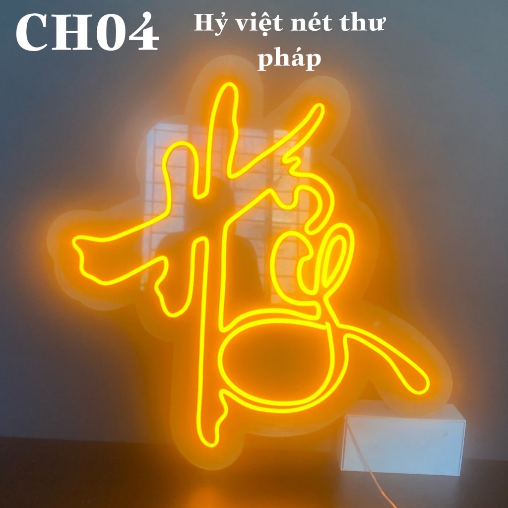CHỮ HỶ LED NEON 60X60CM | Shopee Việt Nam