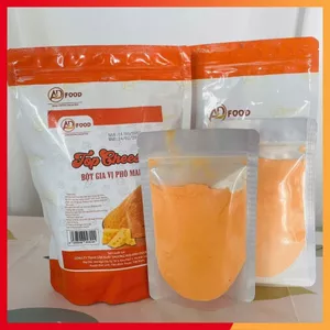 50G BỘT PHÔ MAI TOP CHEESE MẶN NGỌT, KẾT HỢP HÀI HOÀ CÙNG CÁC MÓN CHIÊN LẮC, NƯỚNG, XỐT