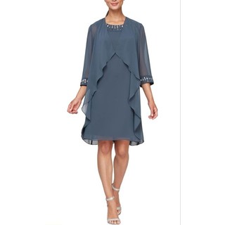 Váy chiffon và áo khoác vnxk dư SLNY
