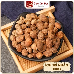 Ích trí nhân 100g, khô, đẹp, hỗ trợ bổ tỳ thận, giảm tiểu đêm, tốt cho đường tiết niệu