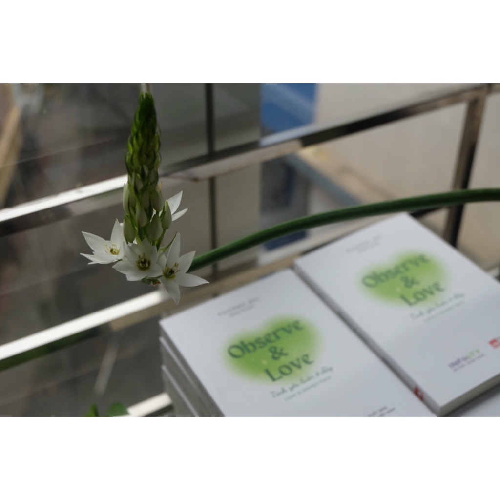 Ảnh Observe and love Tình yêu luôn ở đây phiên bản đặc biệt (12*18) | Phương Bùi 1