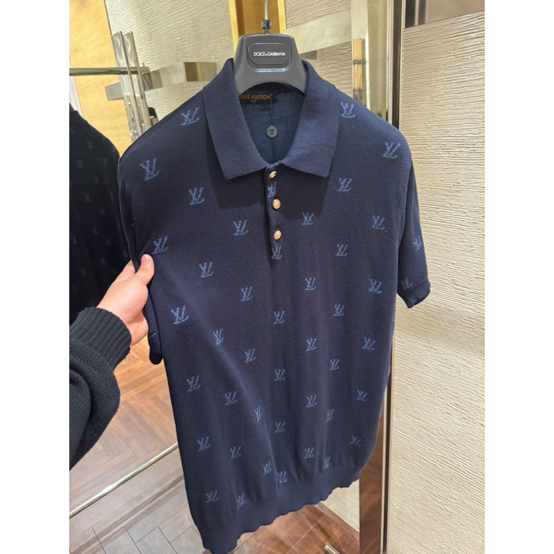 ⚡️[Hight Quality] Áo Cộc Tay Cổ Bẻ 1-\/ Polo Ready To Wear - Điểm Nhấn Logo Thêu Full Phối Cúc Vàng Cao Cấp Qccc Nam Nữ