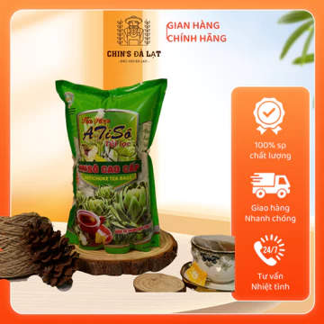 Trà atiso túi lọc gói màu xanh 200G/100 Túi trà Gồm thân rễ lá hoa atiso ngọt thanh)