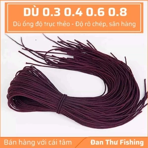 Dù Ống Buộc Trục Thẻo Chống Sốc Rô Chép, Dù Ống Độ Trục Săn Hàng Chắc Chắn, Bền Bỉ - Đan Thư Fishing