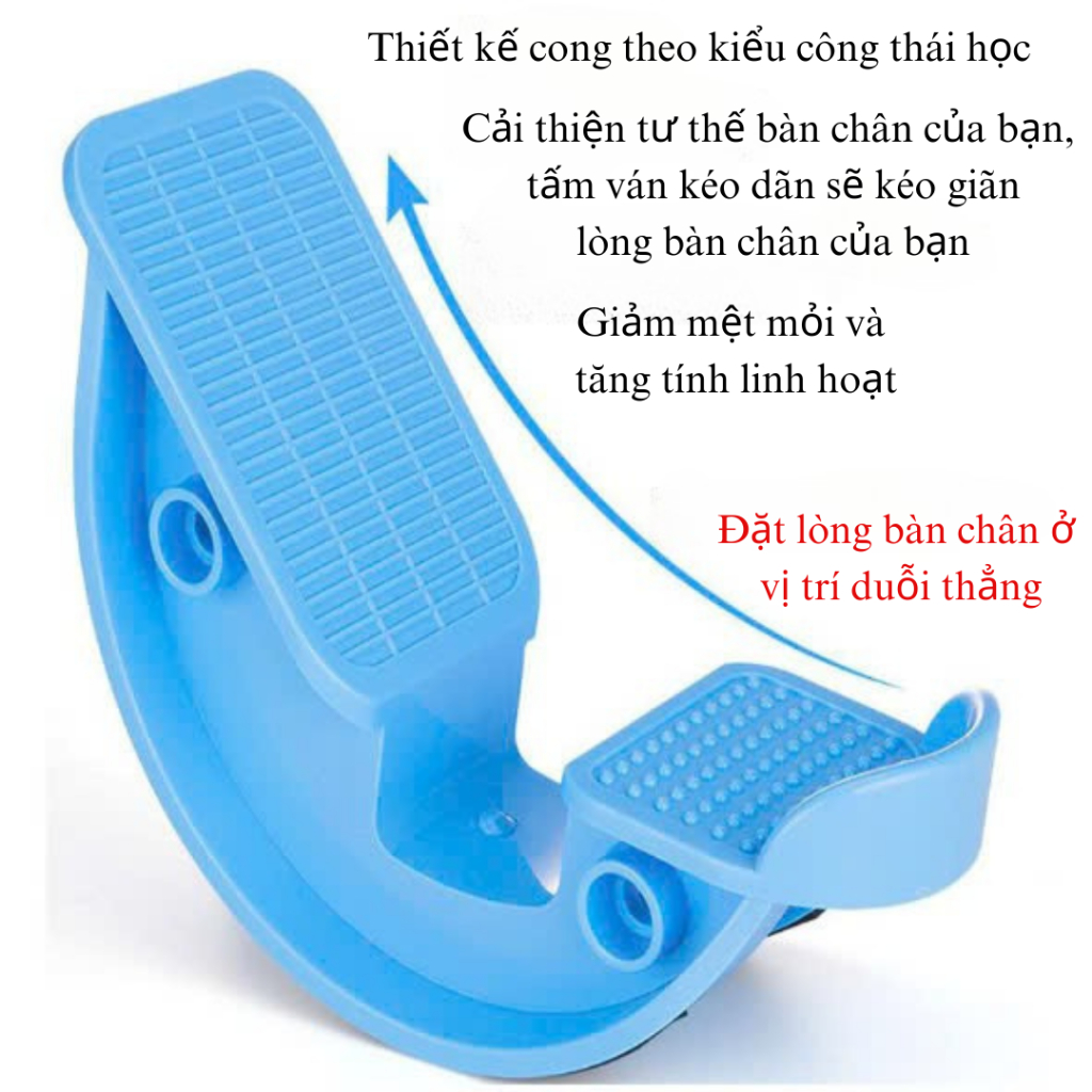 Con Lăn Tập Chân, Yoga, Massage Giãn Cơ Bắp - Dụng Cụ Kéo Dãn Tự Do Đa Chiều