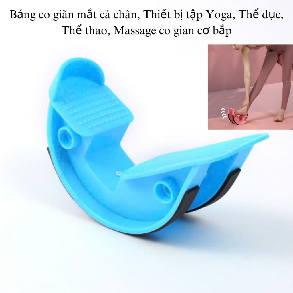 Con Lăn Tập Chân, Yoga, Massage Giãn Cơ Bắp - Dụng Cụ Kéo Dãn Tự Do Đa Chiều