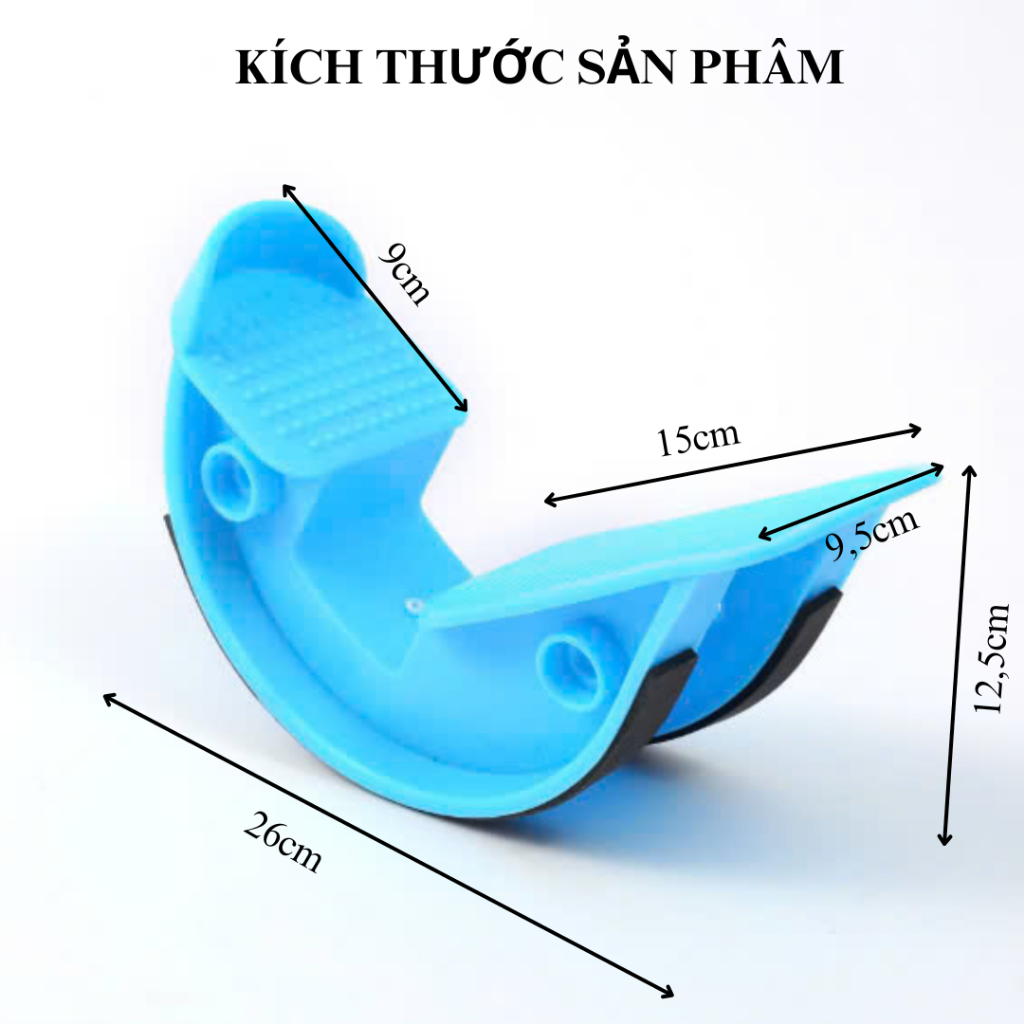 Con Lăn Tập Chân, Yoga, Massage Giãn Cơ Bắp - Dụng Cụ Kéo Dãn Tự Do Đa Chiều