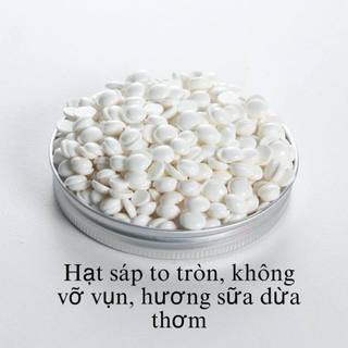 [CHE TÊN] COMBO CƠ BẢN WAX LÔNG TẠI NHÀ 100G SÁP DỪA, CHÉN, SERUM VÀ QUE PHẾT GỖ DỄ SỬ DỤNG LYIHOME