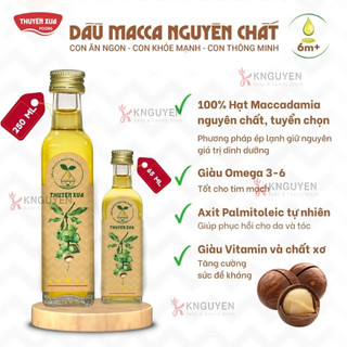 Dầu Ăn Dặm Cho Bé Thuyền Xưa Nguyên Liệu 100% Hạt Tự Nhiên