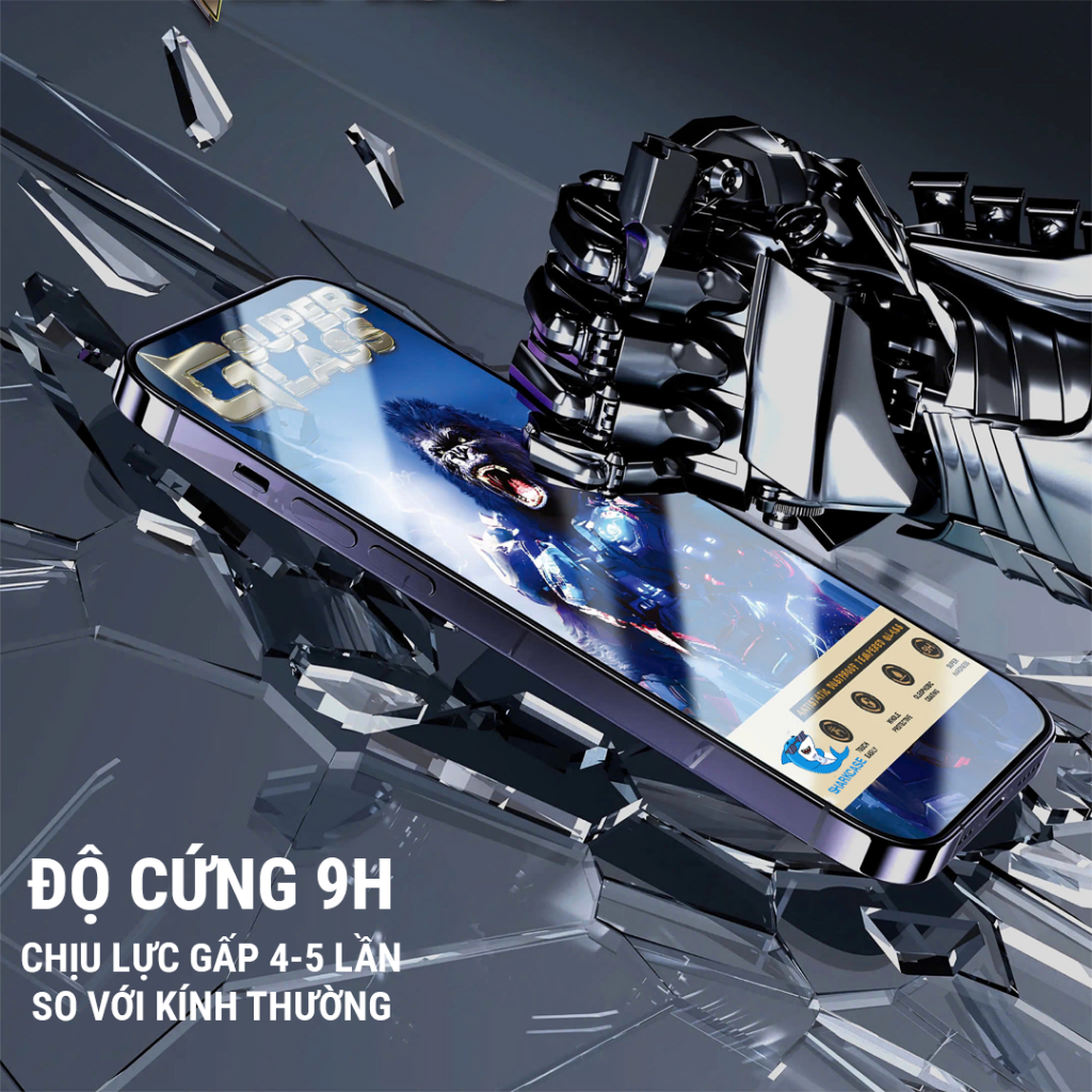 Cường lực Samsung S25 Ultra, Plus, S25 5G trong suốt full màn Miếng dán bảo vệ màn hình ss galaxy BIBI