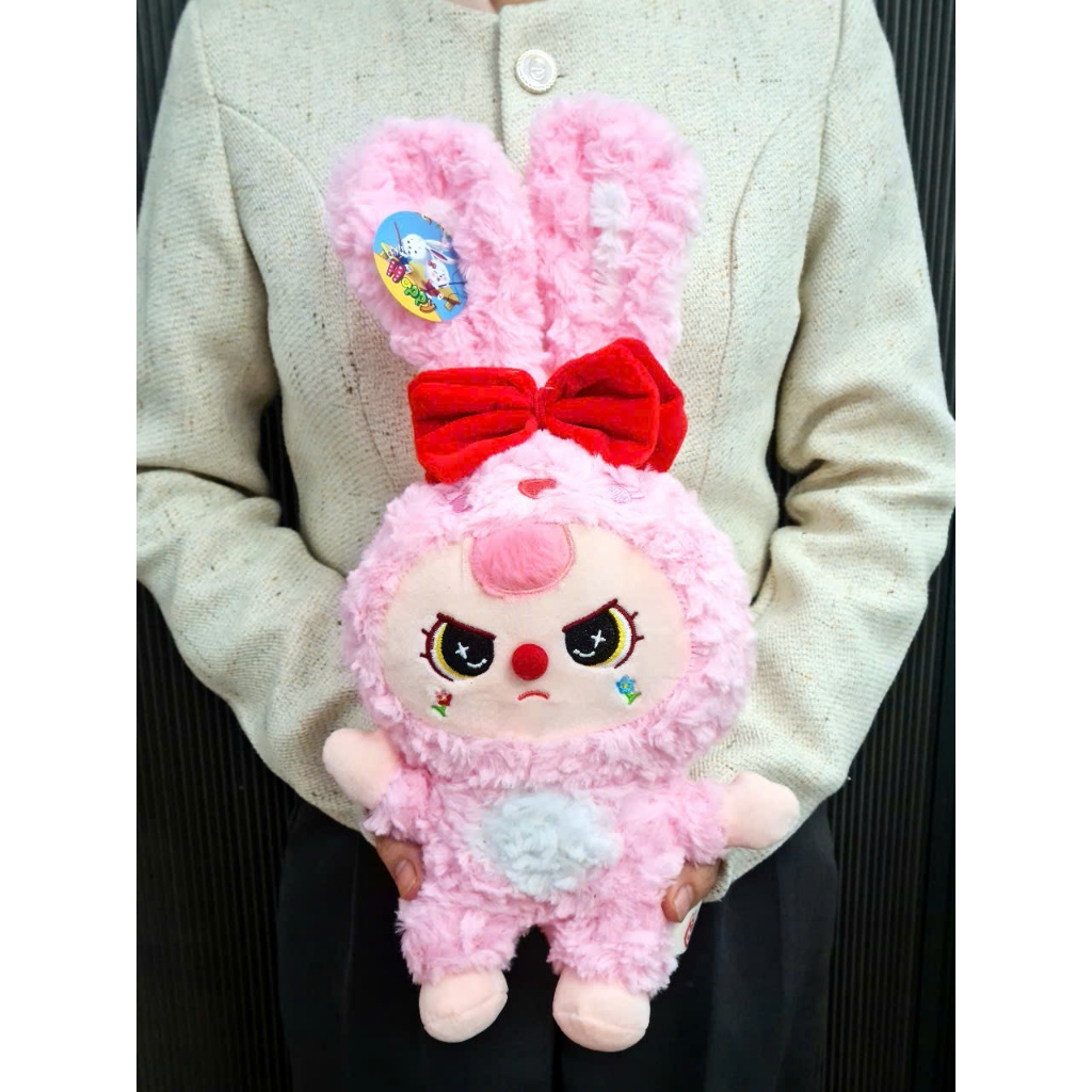 Gấu bông thỏ thị trấn tai dài thú nhồi bông bé ba rabbit town dễ thương mắt dora