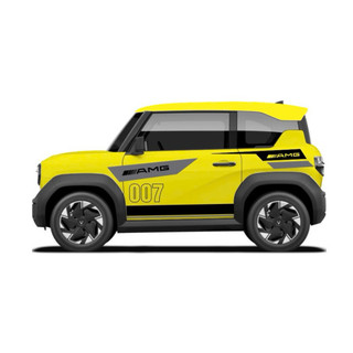 Tem 2 bên Sườn Xe Ô TÔ VF3,Team Decal Oto ,AMG