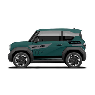 Tem 2 bên Sườn Xe Ô TÔ VF3,Team Decal Oto ,AMG