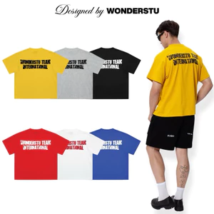 ÁO THUN FORM BOXY "WONDER TEAM" WONDERSTU - UNISEX COTTON 260GSM