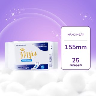 Băng vệ sinh Miju Hàn Quốc - Bạc hà siêu thấm hút - Ban ngày - Ban đêm - Hàng ngày