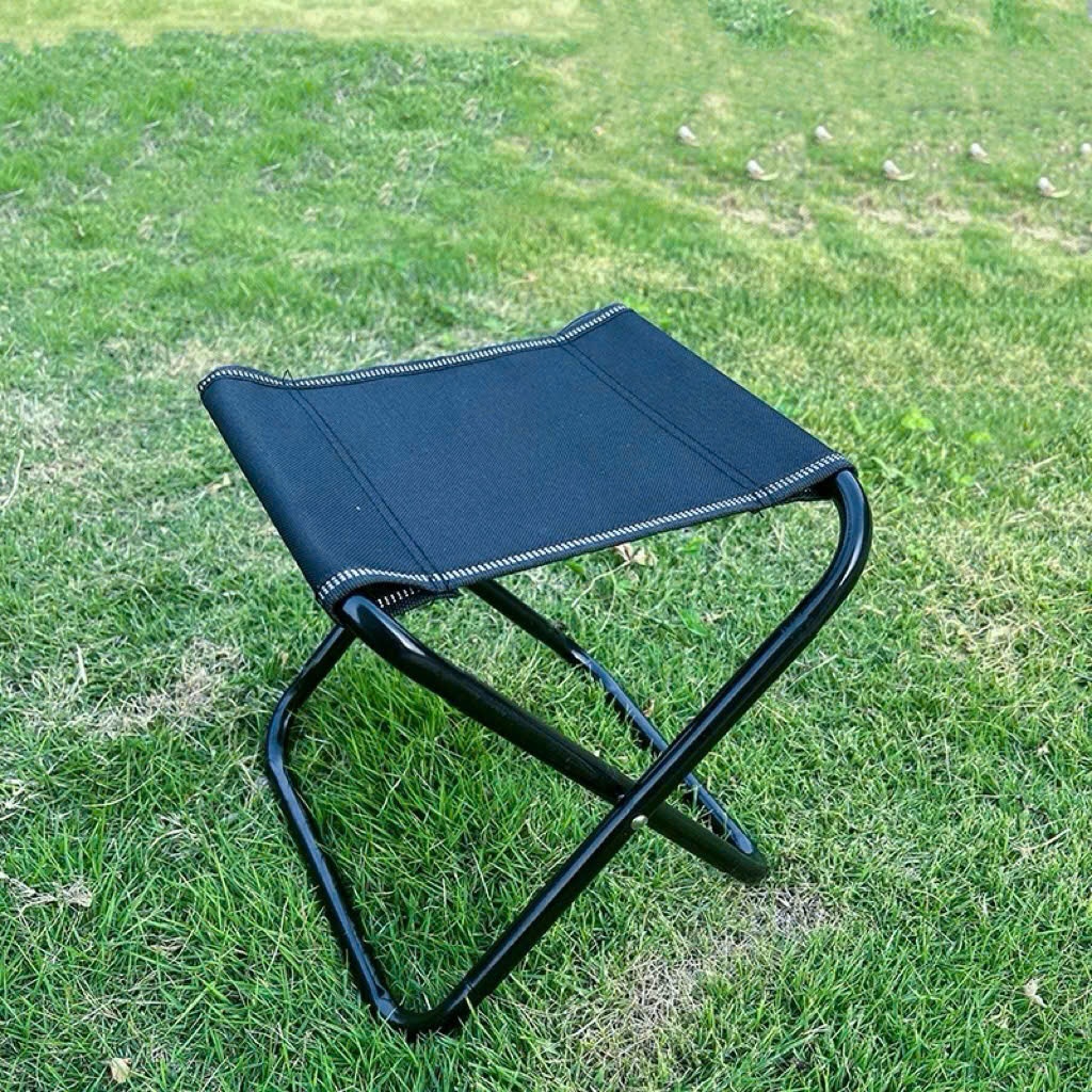 Ghế Xếp Gọn Du Lịch Mini Siêu Gọn Nhẹ Dùng Cho Cắm Trại Dã Ngoại Câu Cá Ngoài Trời , GHẾ INOX GẤP GỌN