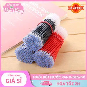 🖊️ Combo 60 Ngòi Bút Nước Xanh-Đen-Đỏ | Nét Nhỏ, Trơn Đều – Viết Mượt Mà Không Nhòe