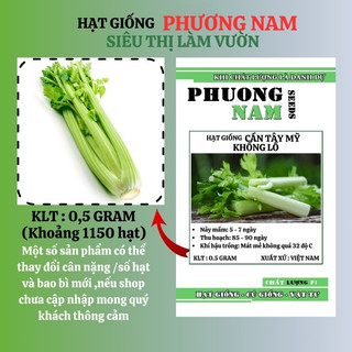 0,5 Gram - Hạt Giống Cần Tây Mỹ Khổng Lồ Chịu Nhiệt Phương Nam