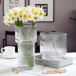 Lọ hoa / Bình hoa Luxury phong cách Châu Âu tối giản