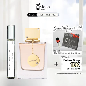 Nước Hoa Nữ ARMAFClub De Nuit Woman EDP Chính Hãng Phong cách ngọt ngào, quyến rũ bản 10ml - VIENN