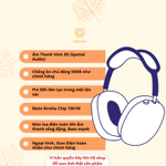 HeadPhones Chụp Tai Bluetooth Chính Hãng Hổ Vằn, Âm Thanh Không Gian, Pin 50h, Chống Ồn 50DB - Kết Nối Đa Thiết Bị — ảnh 4