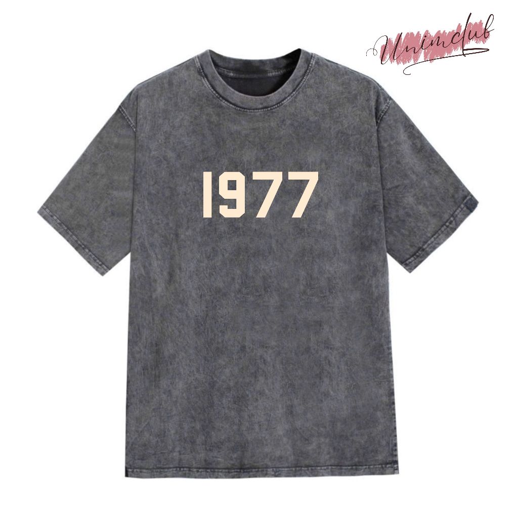 [VẢI 250 GSM] Áo Thun Essential 1977 Unisex Tay Lỡ Local Brand Unim Store 100% Cotton Cao Cấp AP161