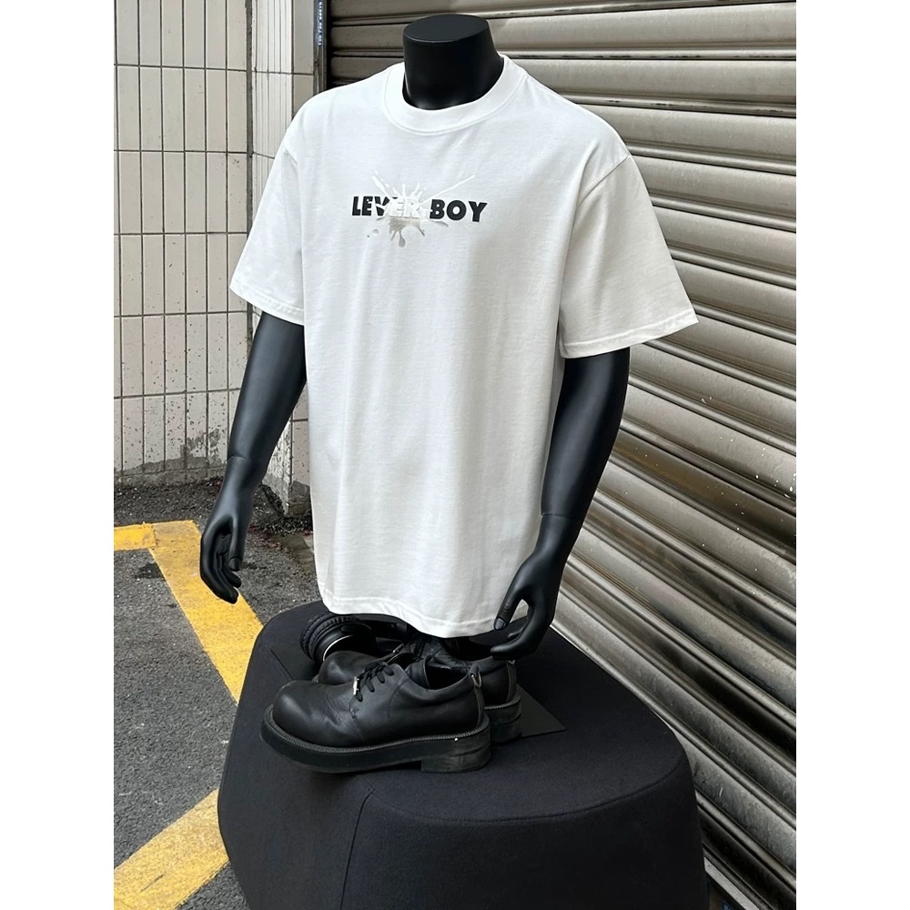 Áo thun Stee Cổ tròn LVERBOY Cao thành Localbrand ICVCVNI Unisex Menwear Cotton