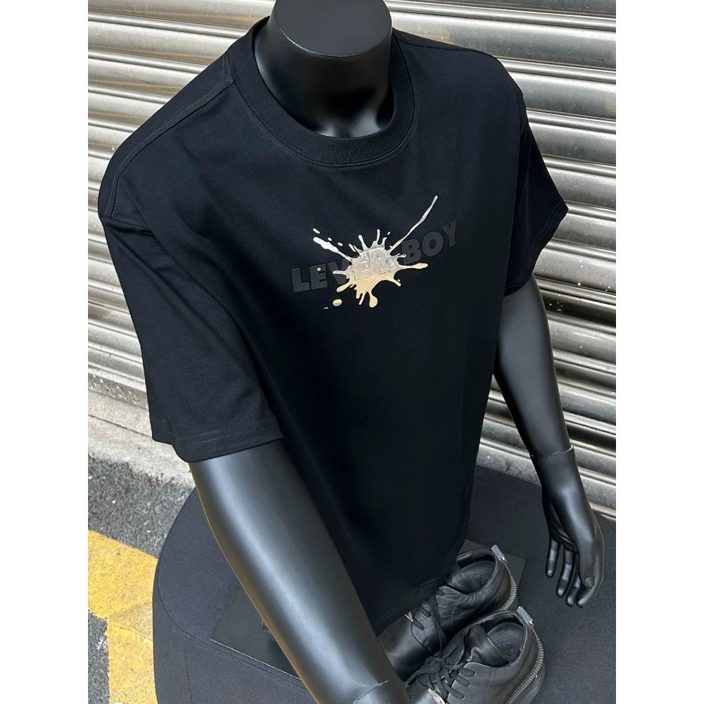 Áo thun Stee Cổ tròn LVERBOY Cao thành Localbrand ICVCVNI Unisex Menwear Cotton
