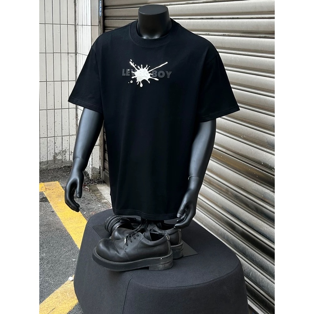 Áo thun Stee Cổ tròn LVERBOY Cao thành Localbrand ICVCVNI Unisex Menwear Cotton
