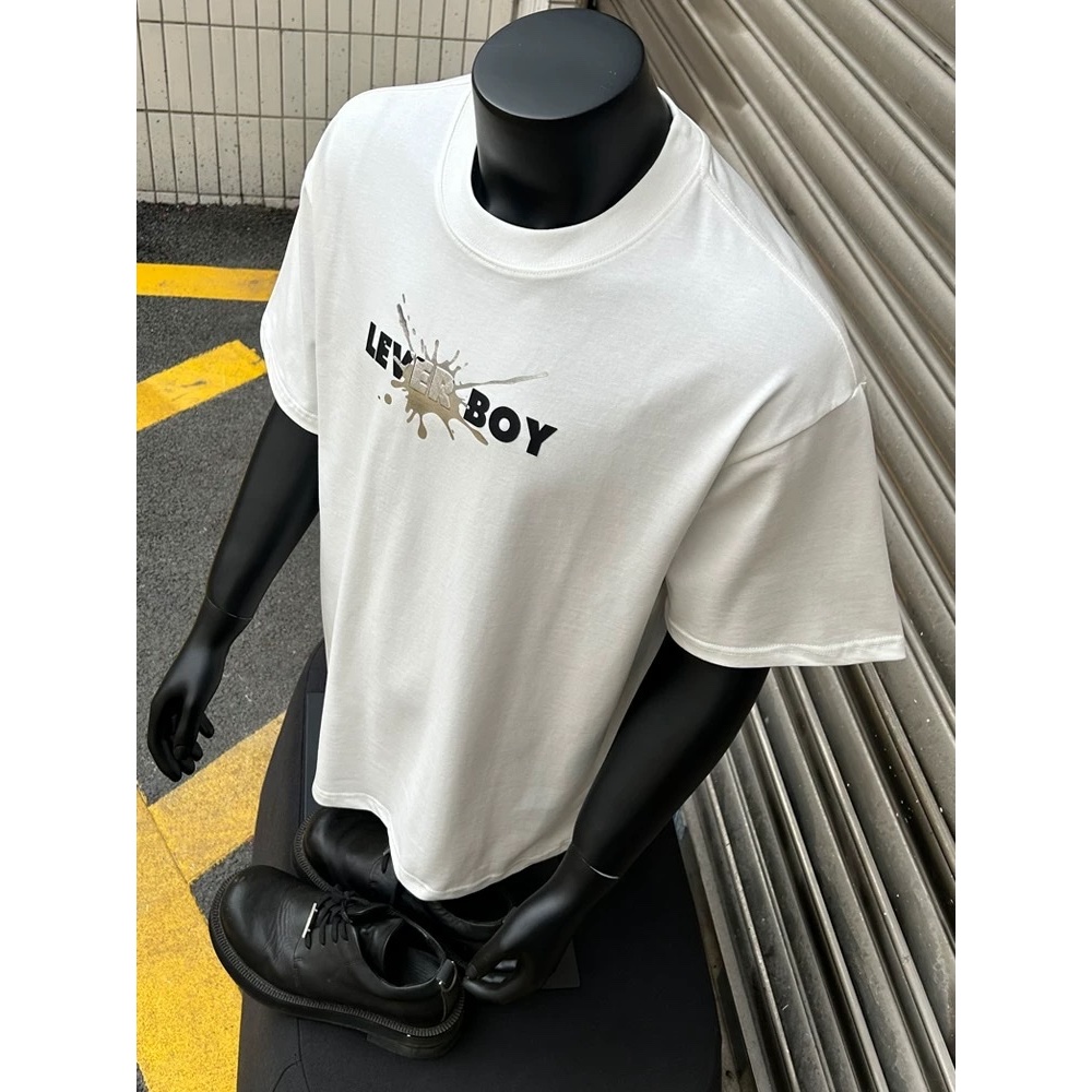 Áo thun Stee Cổ tròn LVERBOY Cao thành Localbrand ICVCVNI Unisex Menwear Cotton
