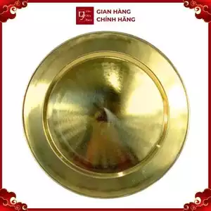 Mâm Đồng Trơn - Đồng Vàng Cao Cấp - Cửu Diệu Thiên - RT001