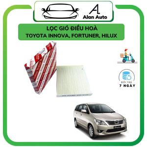 Lọc gió điều hoà, lọc máy lạnh xe Toyota Innova 05-15, Fortuner 16-20, Hilux 10-15, OEM :87139-58010