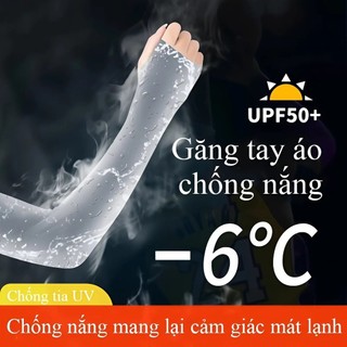 Ống tay chống nắng, bao cánh tay chống nắng, ống tay chống tia UV UPF50+ xỏ ngón lụa mát thời trang
