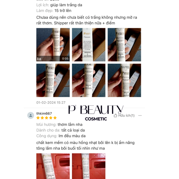 Ảnh Kem Dưỡng Trắng Sáng Da P'Beauy Mela Control Magic Cream 50ML - Cấp Ẩm, Phục Hồi Da 3