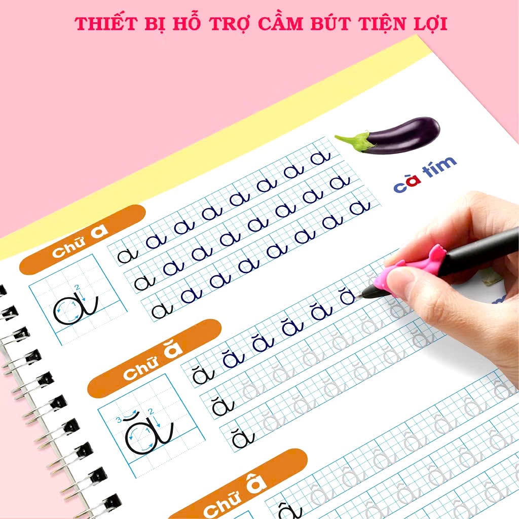 Ảnh Bộ 3 Vở Luyện Viết Thần Kỳ TNBOOKS Tự Bay Mực Cho Bé Vào Lớp 1 - Luyện Viết Chữ Đẹp (4-6 Tuổi) 2
