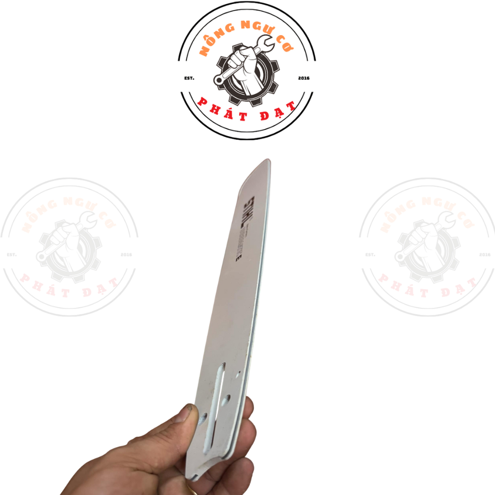 Lam thép máy cưa xích STIHL Dài 6 Tấc, chân 8 li, đầu lớn, xài được tất cả các loại xích