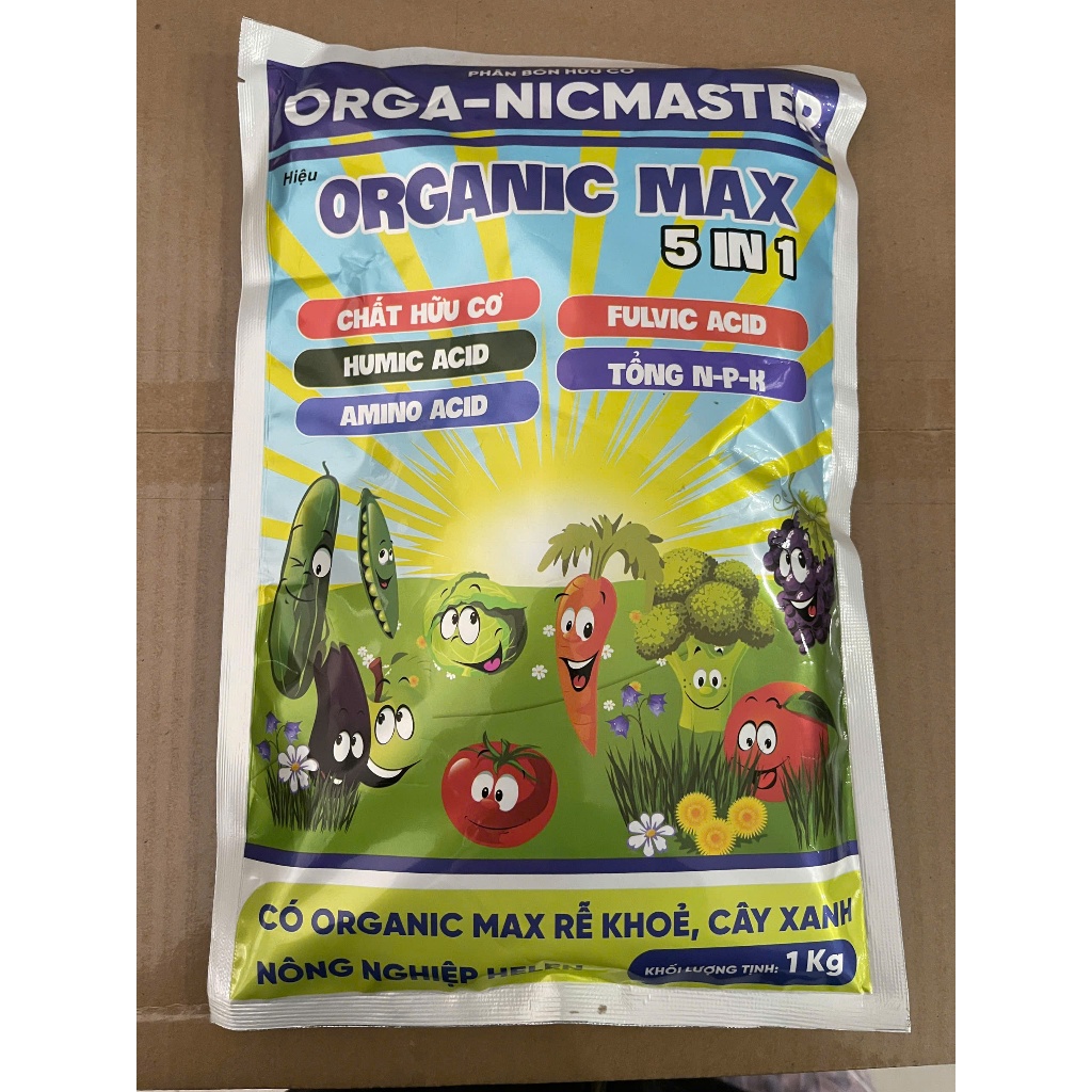 Organic Max 1kg – Hữu cơ viên 5 trong 1 | Shopee Việt Nam