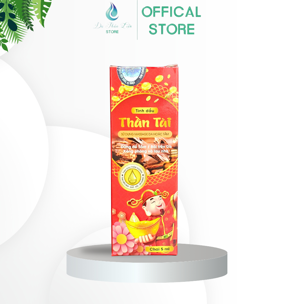 Ảnh Tinh Dầu Thần Tài ( Chai 5ml )- Xông Phòng Kích Tài Lộc May Mắn 3