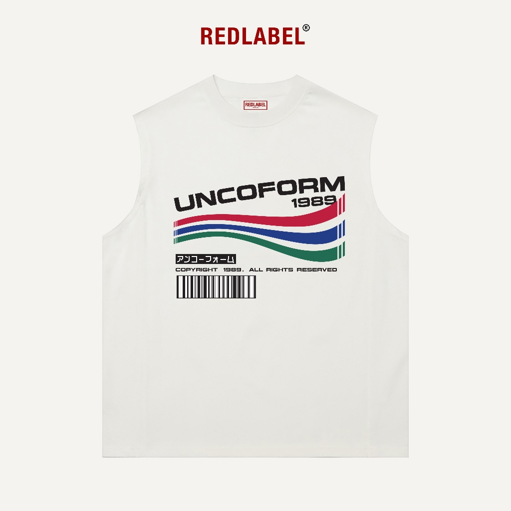Áo Tank Top Nam Nữ RedLabel In Họa Tiết UNCO, Áo Ba Lỗ Sát Nách Nam Nữ Cotton Cá Tính TT49